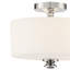 Plafonnier semi-encastré 2 lumières 12,5 po Nula-48425252