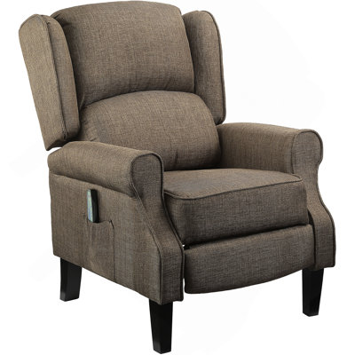 Massage Recliner Sofa Chair with Heat Function, Remote,