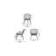 Fauteuil large de 24 po Bivona-34583554