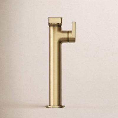 Composed Single-Hole Bathroom Faucet with Drain