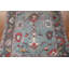Tapis oriental fait à la main bleu Oushak 9 x 12