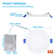 4" 5CCT Dimmable LED Recessed Light with J-Box, 10W LED Downlight, Aluminum