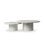 Stuart Marble Coffee Tables-White Calacatta Marble