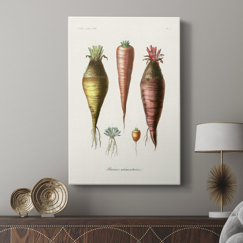 Variétés de fruits et légumes VI - Cavas de galerie sur mesure, H 36 po x l 24 po