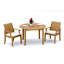 Lagos Outdoor - Piece Teak Dining Set-1026712113