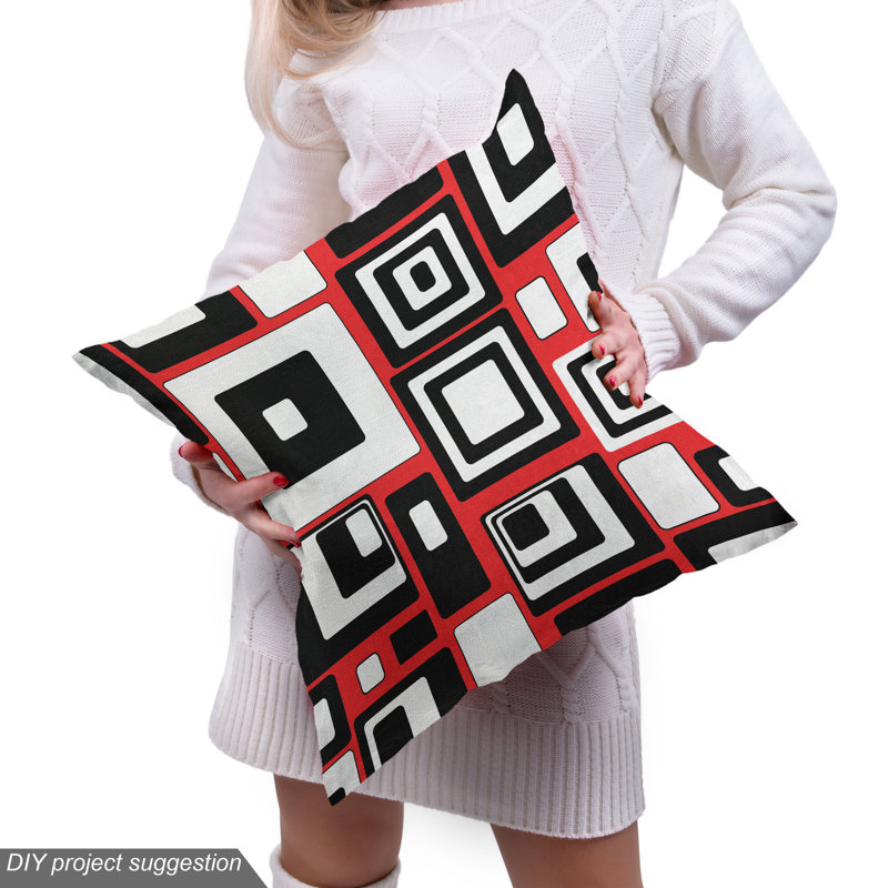 Tissu rectangulaire minimaliste, l 58 po x L 72 po