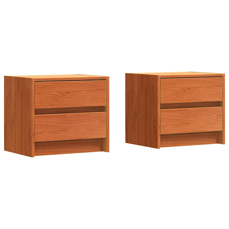 40cm W Solid Wood Bedside Table