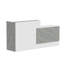 Bureau de réception Modern White & Stone