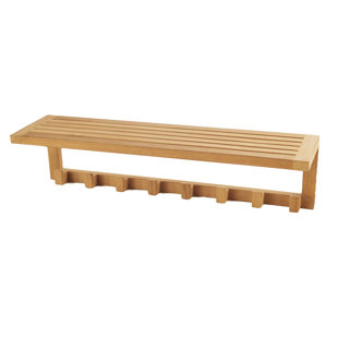 Solid Wood Wall Wall Mounted Coat Rack