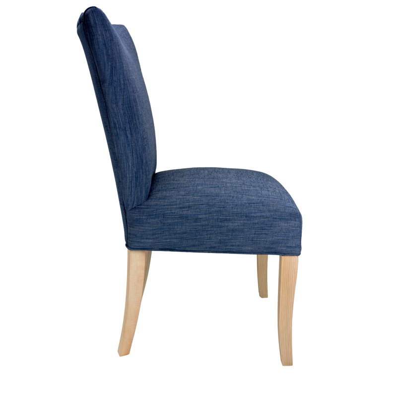 Bella Key Largo 19'' H Upholstered Side Chair, Denim