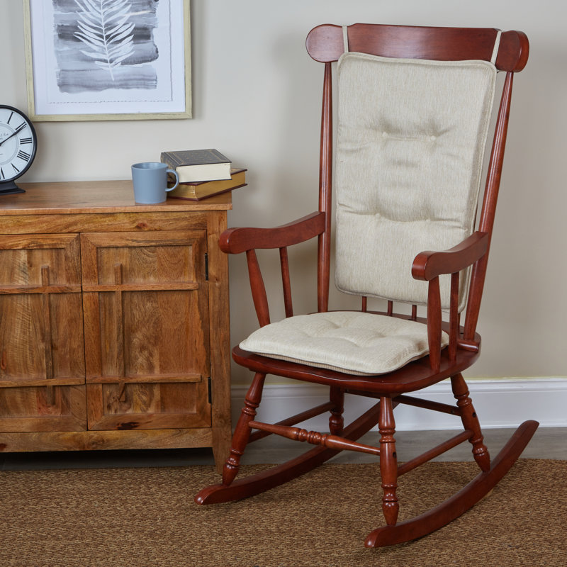 Ensemble de coussins pour fauteuil à bascule/chaise berçante, Naturel