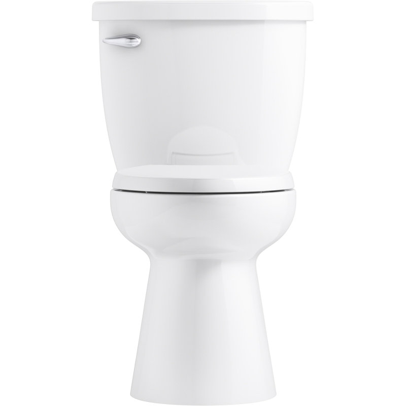 Toilette allongée deux pièces Brella 1,28 GPF (siège non inclus)