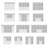 86.7'' H X 114.73'' W Book Cabinet Storage Bookcase Set