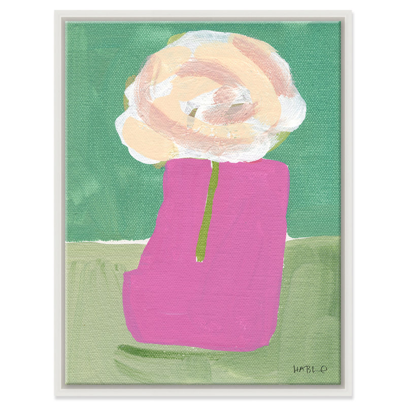 Still Life Framed Canvas by Susan Hable
