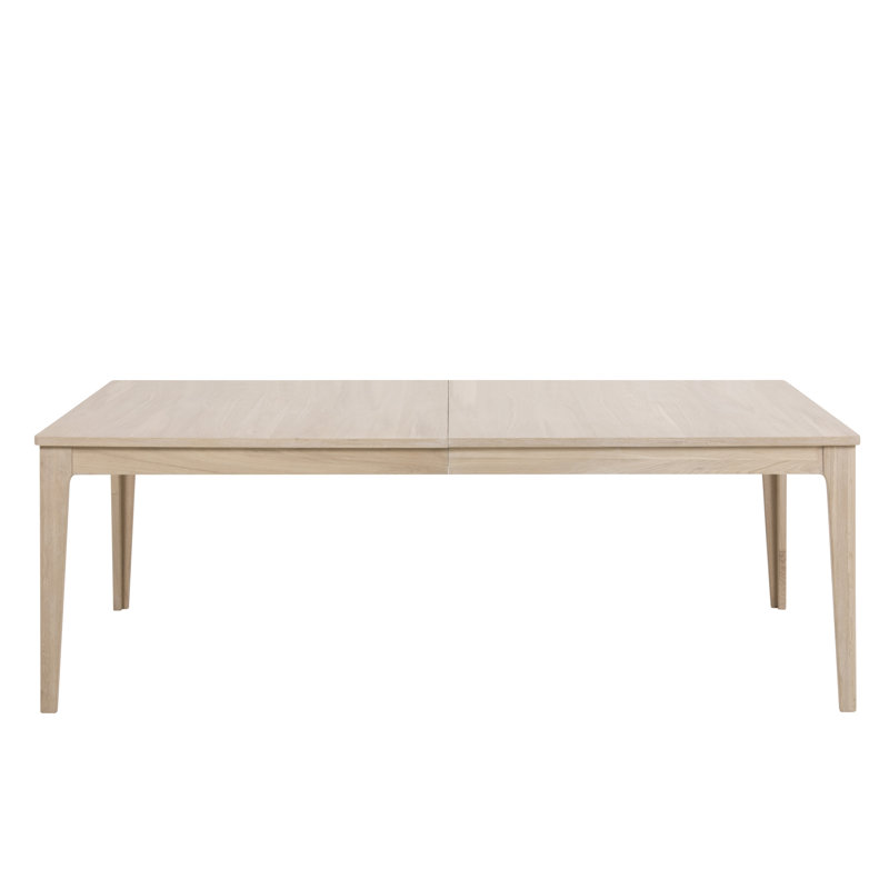 Azriel Extendable Solid Wood Base Dining Table