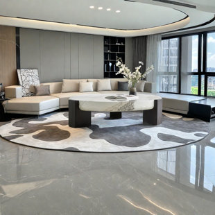 Minimalist Round Marble Coffee Table