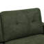Canapé deux places de 172 cm de large, style moderne du milieu du siècle, rembourré et confortable, idéal pour les réunions d'affaires. Pièce maîtresse distinctive pour un salon.