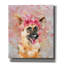 «Flower Crown German Shepherd» par Furbaby Affiliates, art mural sur toile-2098873438