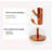 Serene Wax Wood Clothes And Hat Stand-106358829