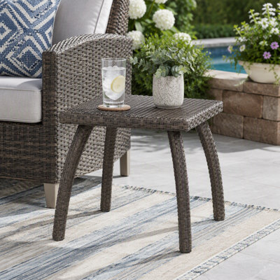 TABLE D'APPOINT HONOLULU MARRON