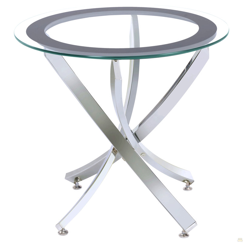 Table de bout Connors, Chrome chrome