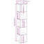 33 cm W Bookcase-125812705-125812711