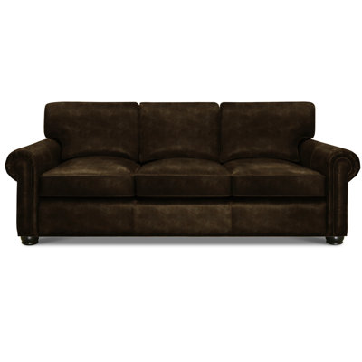Bordeaux Leather Sofa