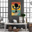 «None Cares Work Harder 2», impression sur toile-1827930685