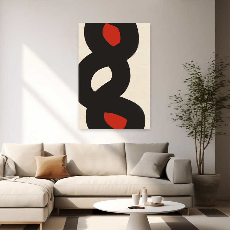 Art contemporain contemporain, H 60 po x l 40 po
