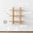Matte White Solid Wood Floating Shelf with Adjusta 2 Piece Solid Wood Floating Shelf-87537917
