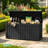 90 Gallons Water Resistant Resin Lockable Deck Box, Outdoor Weather-Resistant Resin Storage Deck Box, Large Lockable Capacity, Versatile Deck Outdoor Storage Bench-128559571