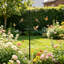 Porte-piquets de jardin en métal