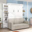Grand lit escamotable avec canapé-673411520