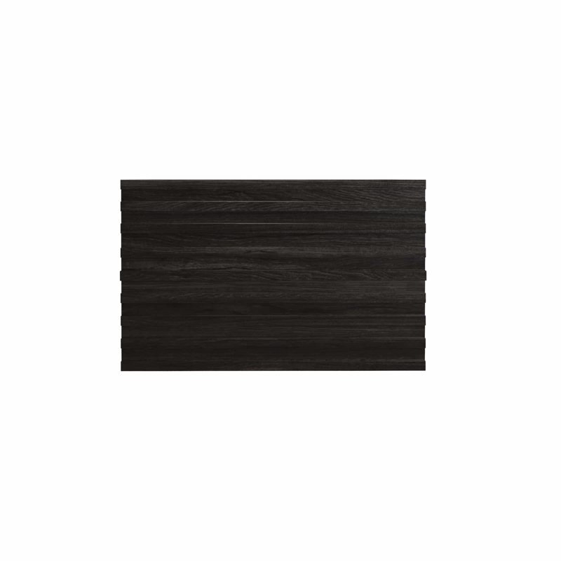 Winemaker 24" Floating Vanity in Charred Oak, black