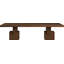 Table de salle à manger rectangulaire L 96 po x l 48 po Anzio-100553307