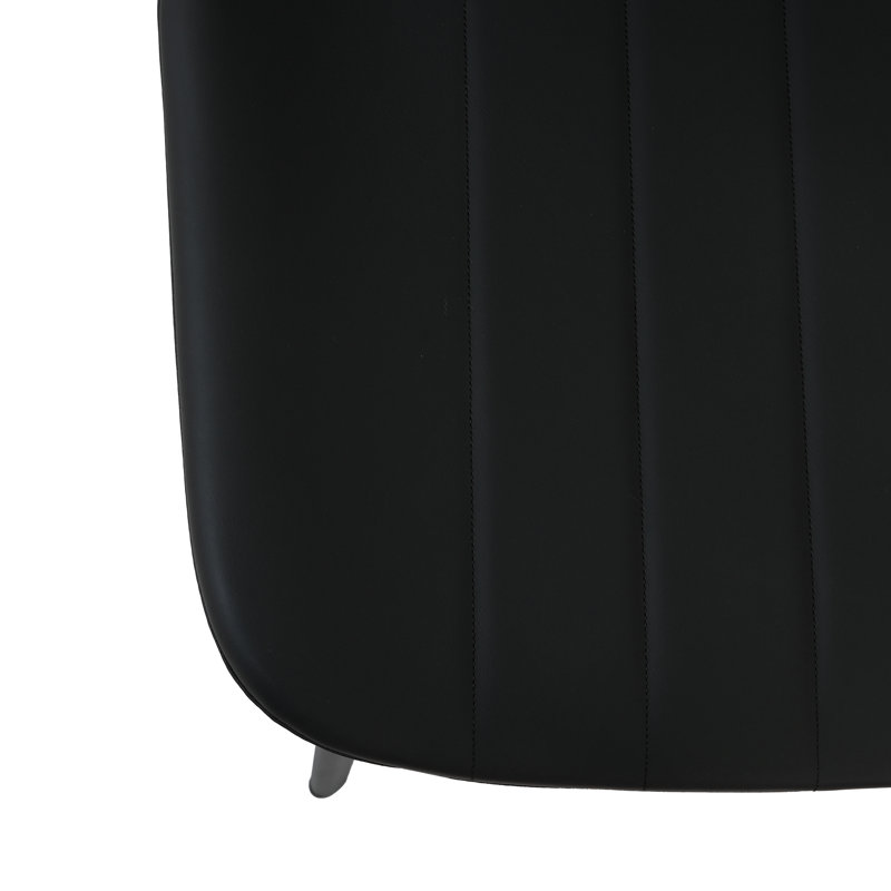 Chaises de salle à manger modernes, Noir