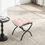 Rose, chaise avec, doux, coton PP, ergonomique, salon, flanelle douce, rembourré, détente, extérieur