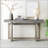Contemporary Console Table With Wood Top