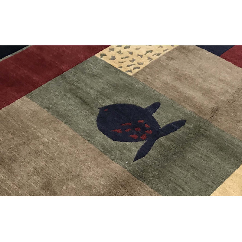 One-of-a-Kind 8'1" X 10'1" Wool Area Rug in