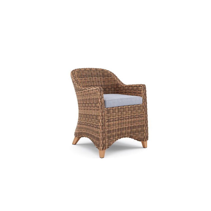 Truss Outdoor Teak Dining Armchair