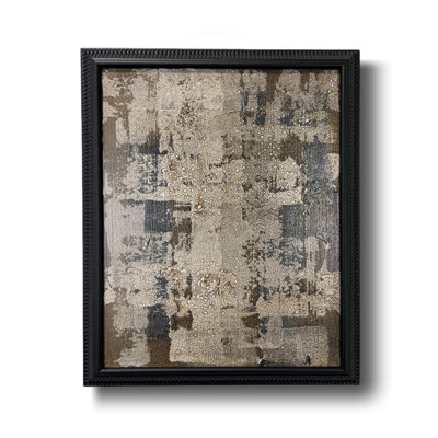 Moonscape - Original Mixed-Media Abstract Painting by J. Kent Martin