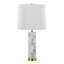 Ensemble de 2 lampes de table en marbre Contemporary