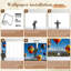 Murale auto-adhésive moderne pour la chambre à coucher avec imprimé ballon festif L 100 po x l 144 po Peel and Stick