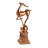 Elegant Decorative Object, Bronze Color, 5.9 x 22.4 x 8.3 inches | 100% Polyester | Perfect for Home Decor, Modern Aesthetic, Adds a Touch of Sophistication to Any Space, Lightweight and Stylish Design-1381986730