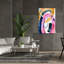 «Epic Graffiti», cercle coloré par Svetlana Aleynikova, art mural sur toile-107641322