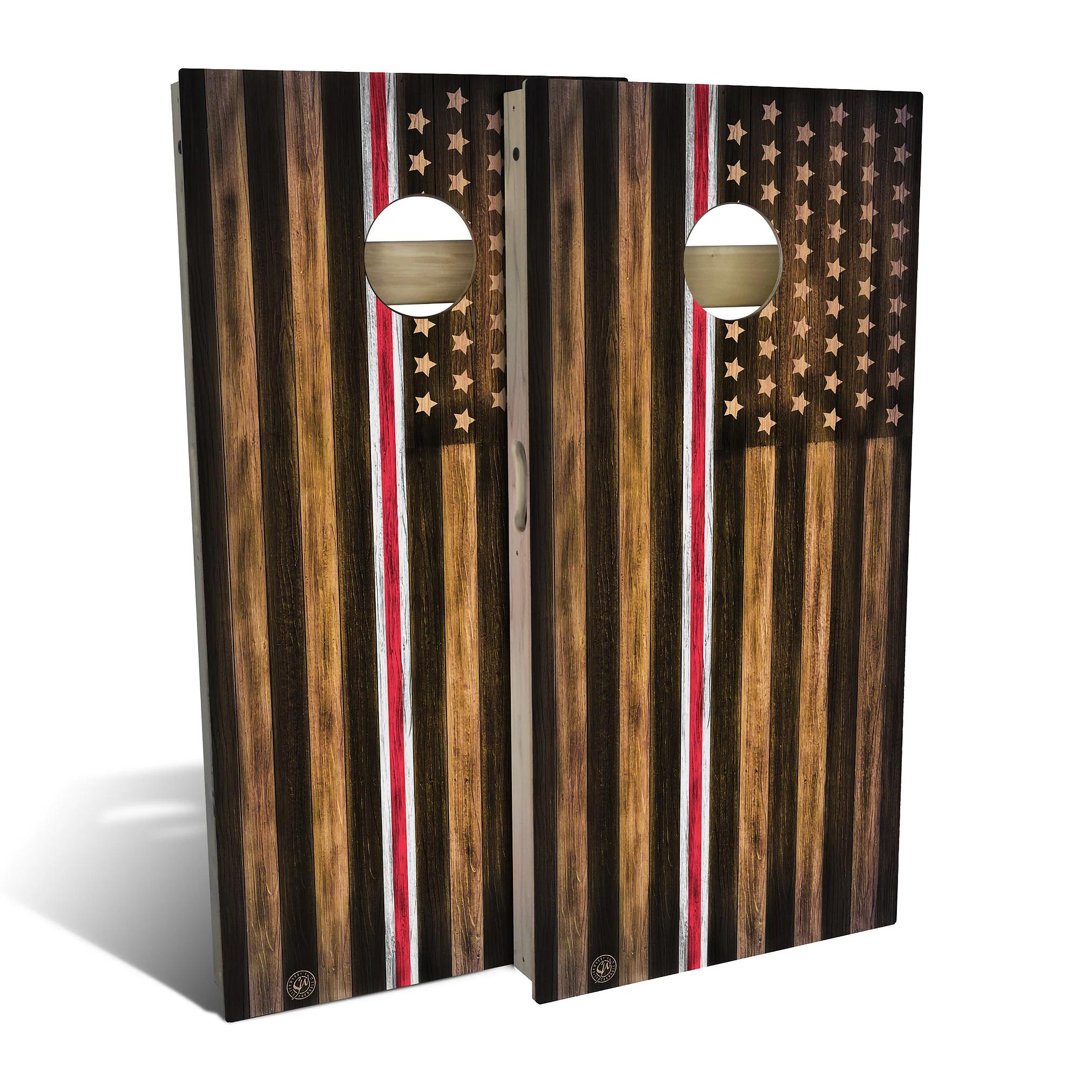 Slick Woody's Cornhole Co Solid Wood Foldable Cornhole Set Slick Woody's Cornhole Co