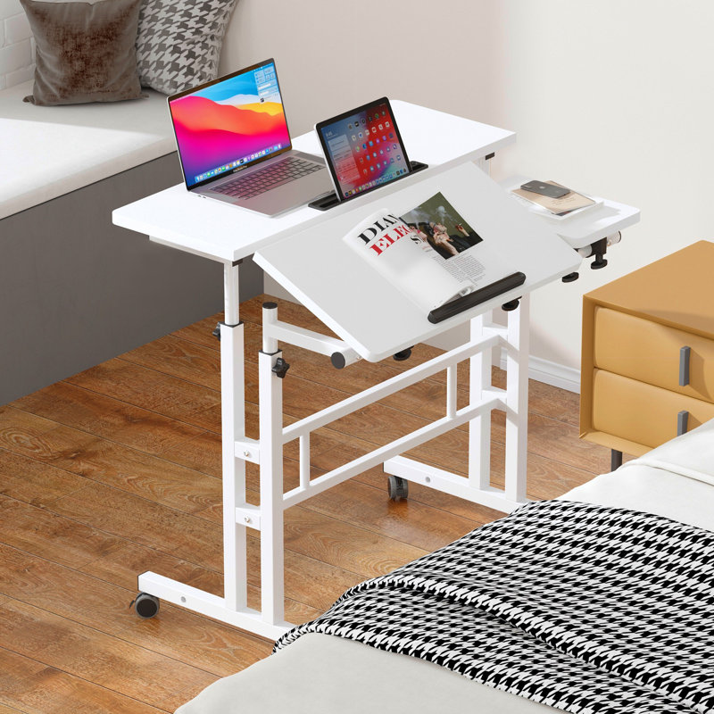 Bureau debout à hauteur réglable Pelaga, White/White