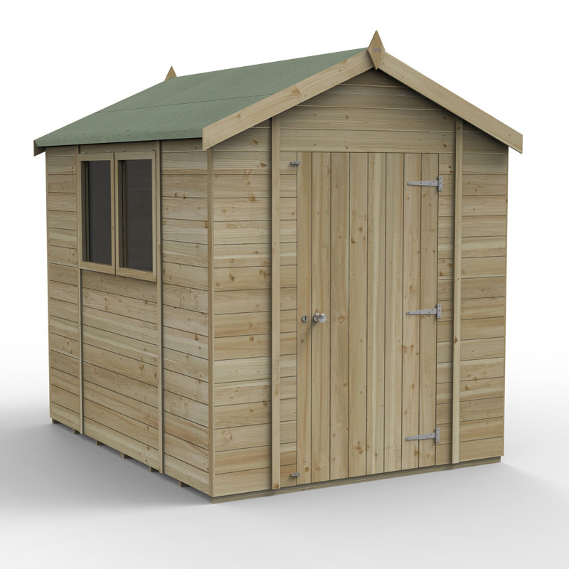 Timberdale 8 x 6 Apex Shed, Yes