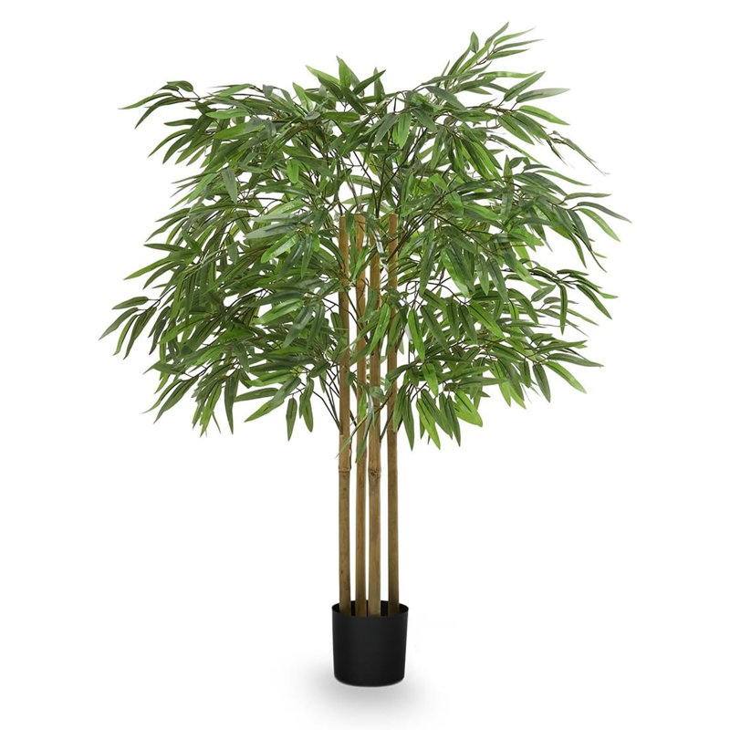 Maia Shop Artificial Ficus Tree Tall Tropical Home Decoration, 41"H x 27.55" W x 27.55" D