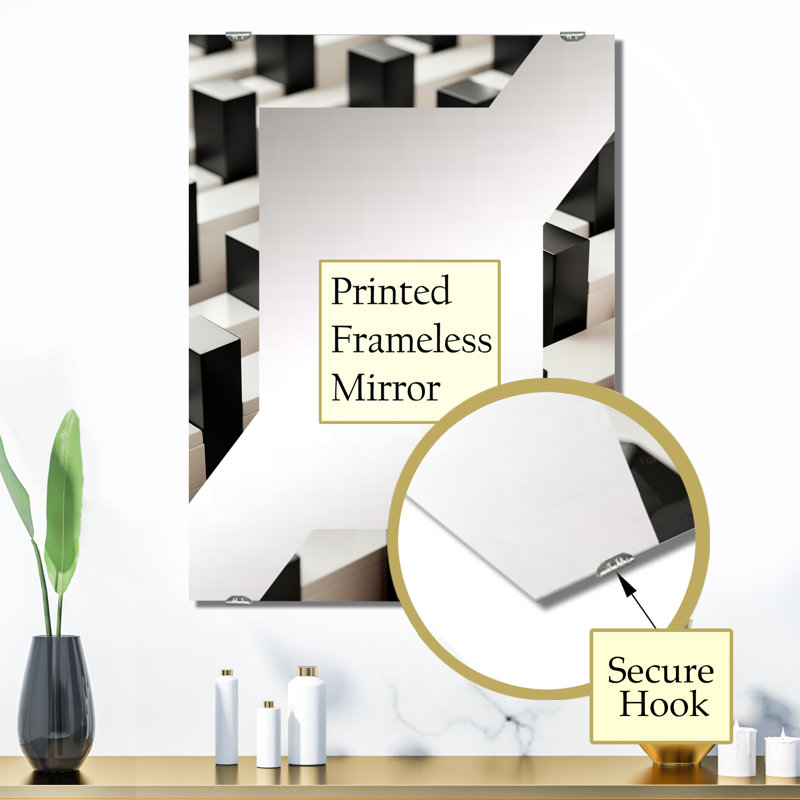 Cerna - Miroir mural MIR135994, 32 po x 24 po